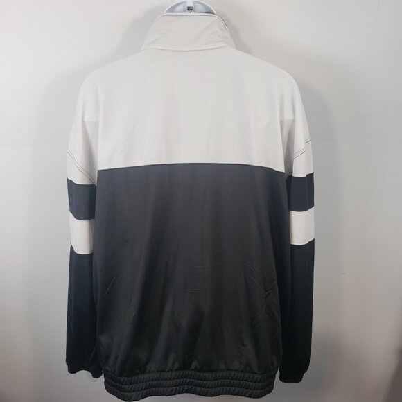 Perry Ellis America Track Jacket Mens XXL Active Full Zip Red Black Logo 2X /R17 - Picture 8 of 10